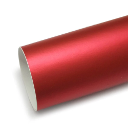 Červená matná chromová fólie