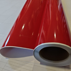 Červená lesklá fólie CARLIKE