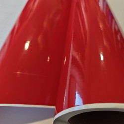 Červená lesklá fólie CARLIKE