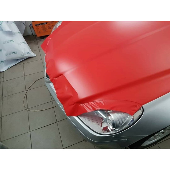 Červená matná fólie - KPMF Airelease