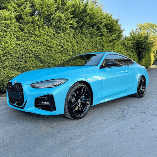 Caribbean Blue lesklá metalická fólia - RB09 - HD