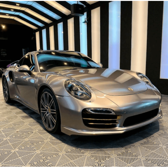 Ash Gray lesklá metalická fólia - RB13 - HD