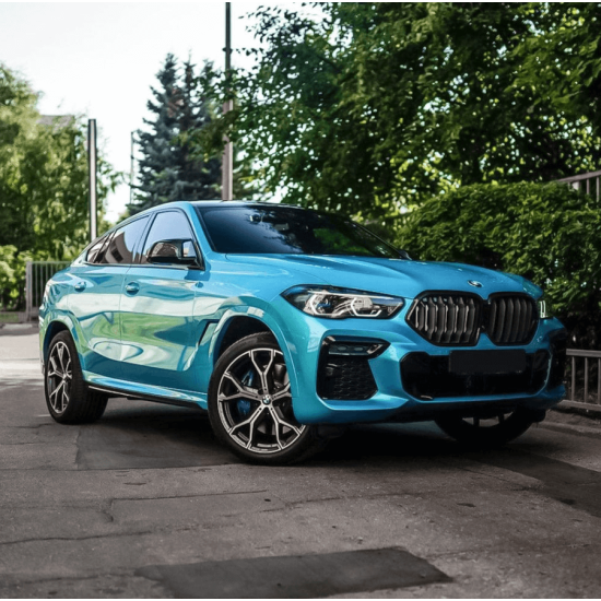 Sea Turquoise lesklá metalická fólia - RB16 - HD