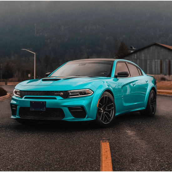 Sea Turquoise lesklá metalická fólia - RB16 - HD