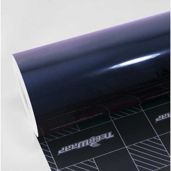 Deep Purple Blue lesklá metalická fólia - RB38 - HD