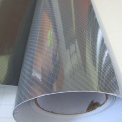 Šedá karbonová folie, 5D fólie (vzor 1)