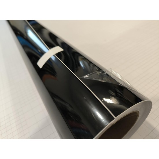 Černá lesklá fólie CARLIKE