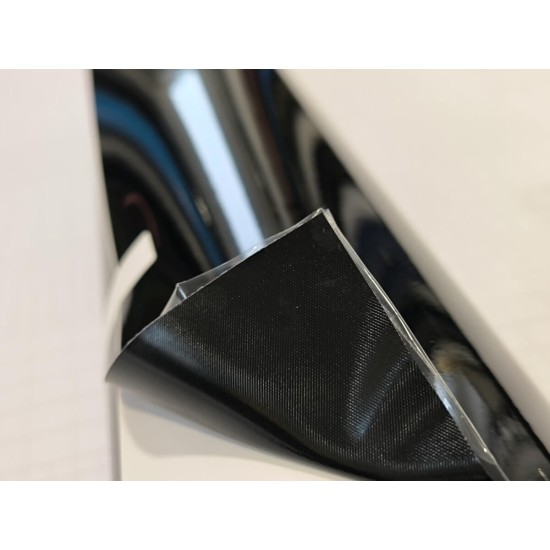 Černá lesklá fólie CARLIKE