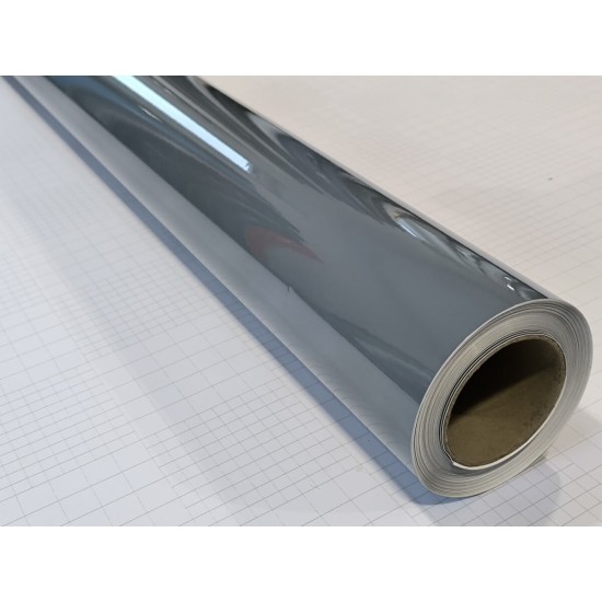 Šedá lesklá fólia CARLIKE