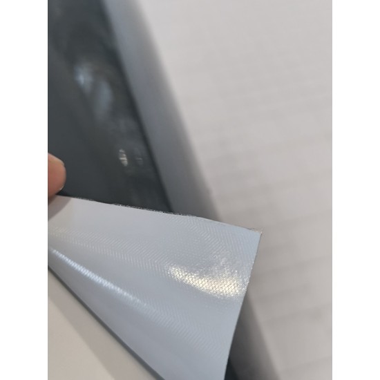 Šedá lesklá fólia CARLIKE