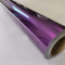 Fialová lesklá metalická fólie