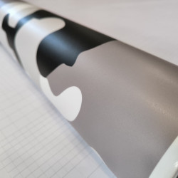 Maskáčová fólie - arktická matná