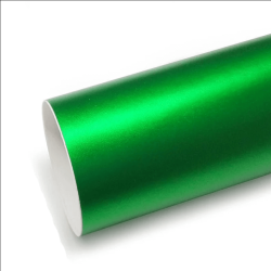 Zelená matná chromová fólie