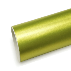 Zlato-zelená matná chromová fólie