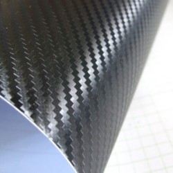 Černá 3D karbonová fólie (velká textura karbonu)