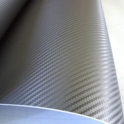 Šedá 3D karbonová fólie