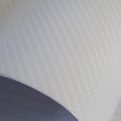 Bílá 4D karbonová fólie