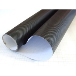 Černá 4D karbonová fólie