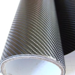 Černá 4D karbonová fólie