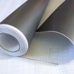 Šedá karbonová folie, 4D fólie