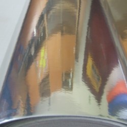 Chromová fólie - stříbrná