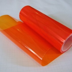 Fólie na světla - Oranžová