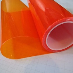 Fólie na světla - Oranžová