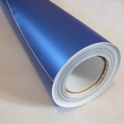 Modrá matná fólie