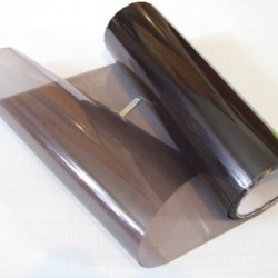 Fólie na světla - Světlá černá, šířka 0,4m