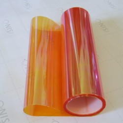 Fólie na světla - Chameleón oranžová