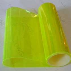 Fólie na světla - citrónový žlutá (tloušťka 0,2 mm)