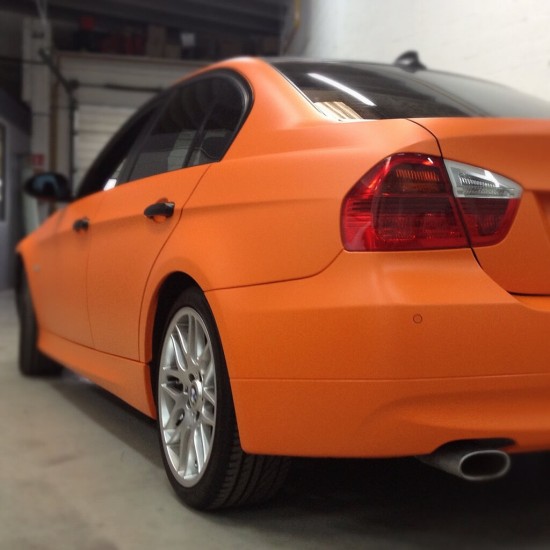 Oranžová matná fólie - KPMF Airelease