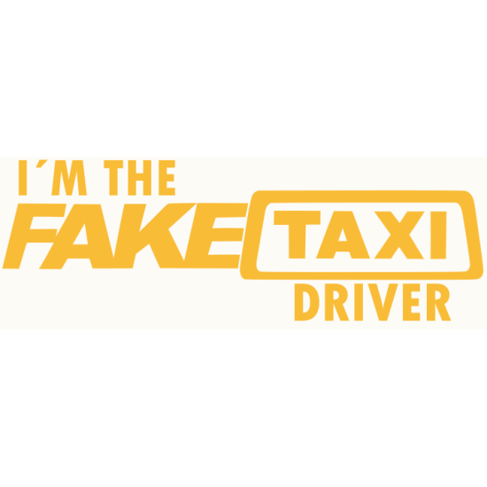 Jsem fake taxi řidič Jsem fake taxi řidič