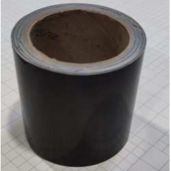 Černá lesklá dechromovací fólie - 10m x 10cm