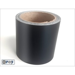 Černá matná dechromovací fólie - 10m x 10cm