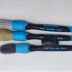Detailingové štětce modré - set 3ks