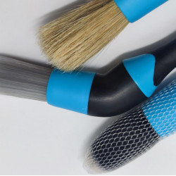 Detailingové štětce modré - set 3ks
