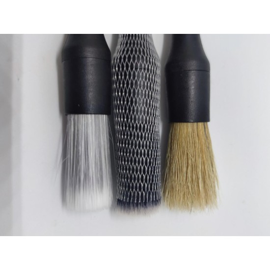 Detailingové štětce - set 3ks v krabičce