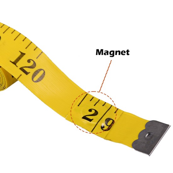 Plastový metr s magnetem