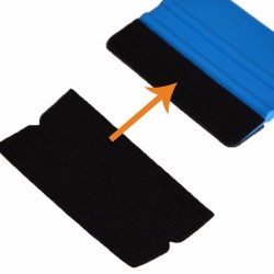 Filc k stěrce 3M, černý - 10ks