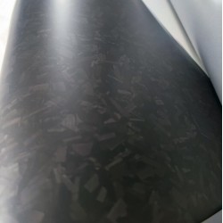 Černá 2D karbonová fólie Ceramic - matná