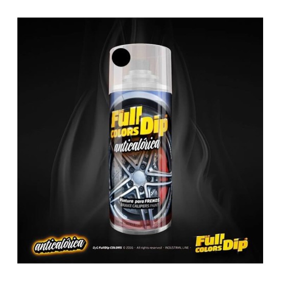 Full Dip® - sprej na brzdové třmeny - černý