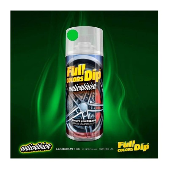 Full Dip® - sprej na brzdové třmeny - zelený Full Dip® - sprej na brzdové třmeny - zelený