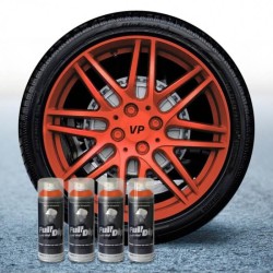 Set na disky Full Dip® metalíza - Oranžová