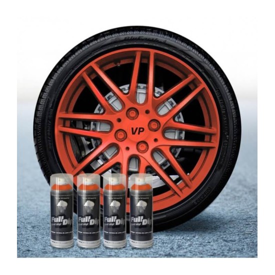 Set na disky Full Dip® metalíza - Oranžová Set na disky Full Dip® metalíza - Oranžová