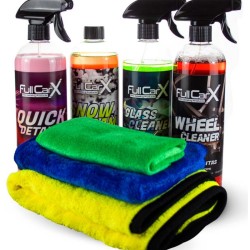 Set autokosmetiky, exteriér malý + mikrovlákna