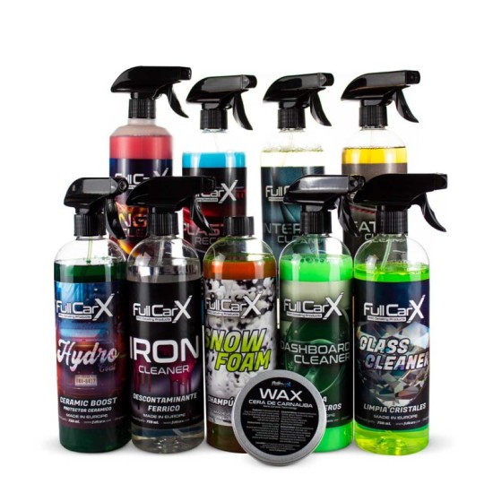 Set autokosmetiky, interiér - exteriér střední