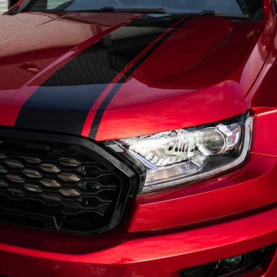 Červená lesklá Aluminium metalická fólie - R-HD