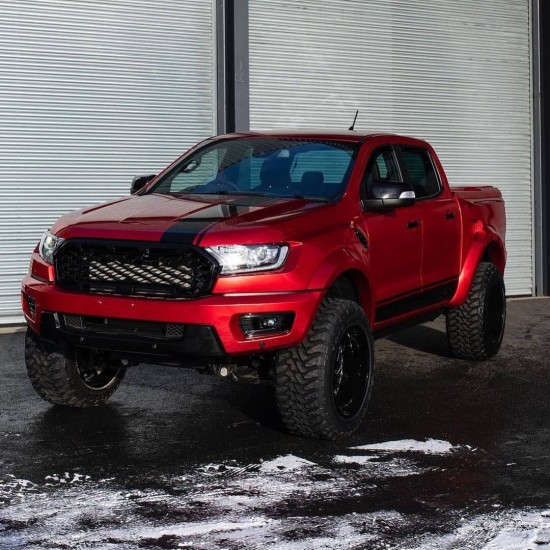 Červená lesklá Aluminium metalická fólie - R-HD