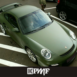 Zelená matná fólie - KPMF Airelease